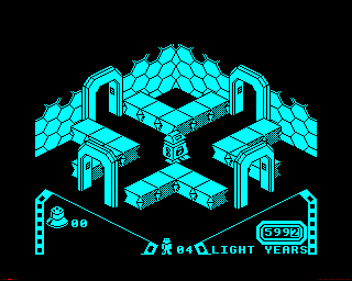 Alien 8 screenshot 7 for MSX